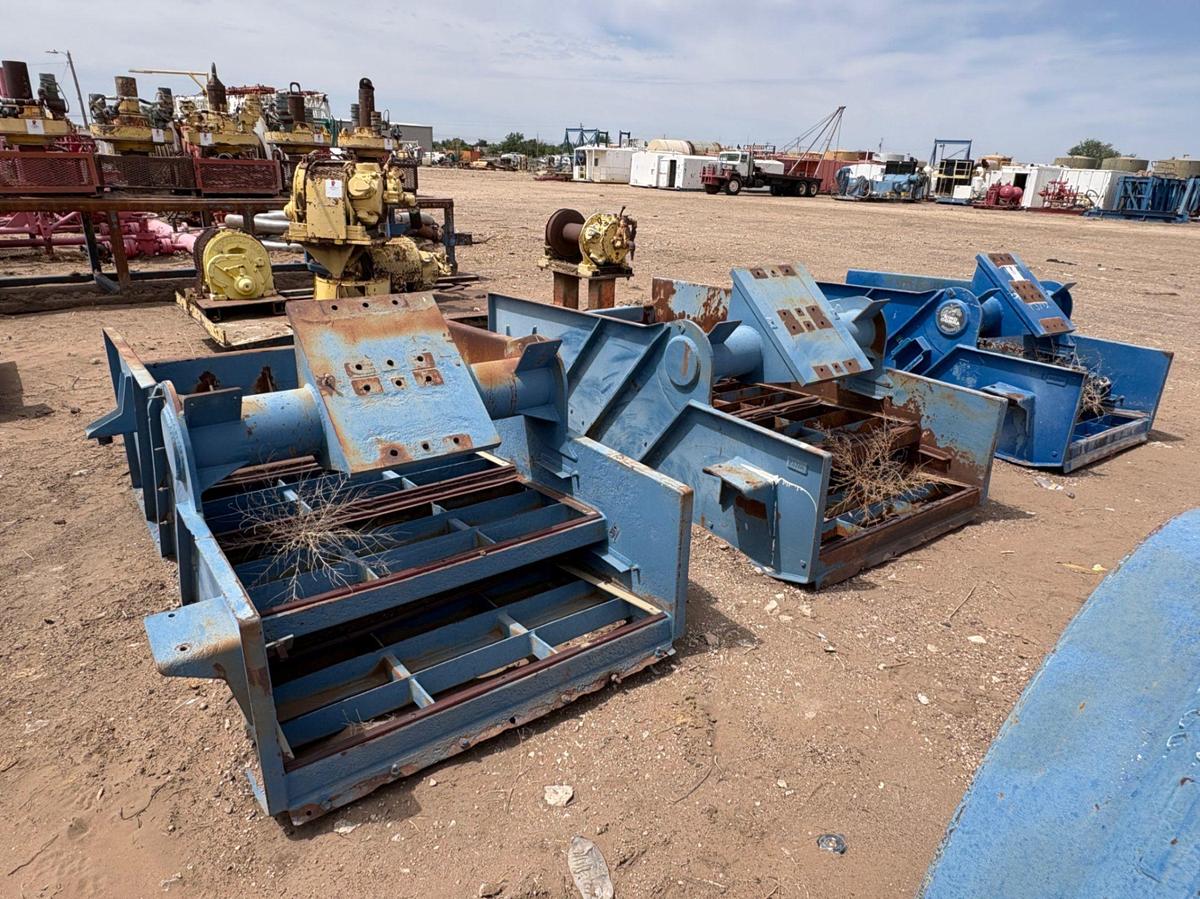 Used (3) incomplete shale shaker bodies