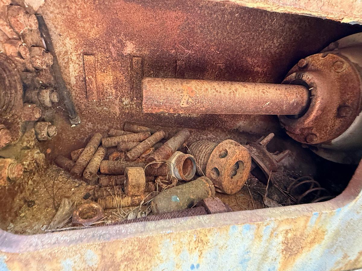 Used CONTINENTAL EMSCO C-375 DUPLEX MUD PUMP P/B CATERPILLAR 3408 DITA, SKIDDED