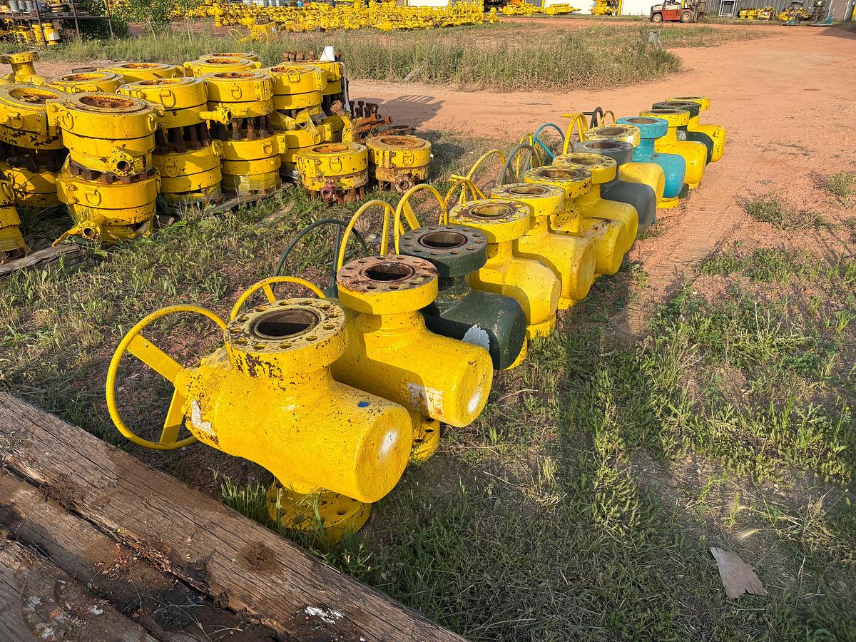 Used (13x$) 7-1/16” 5k gate valves