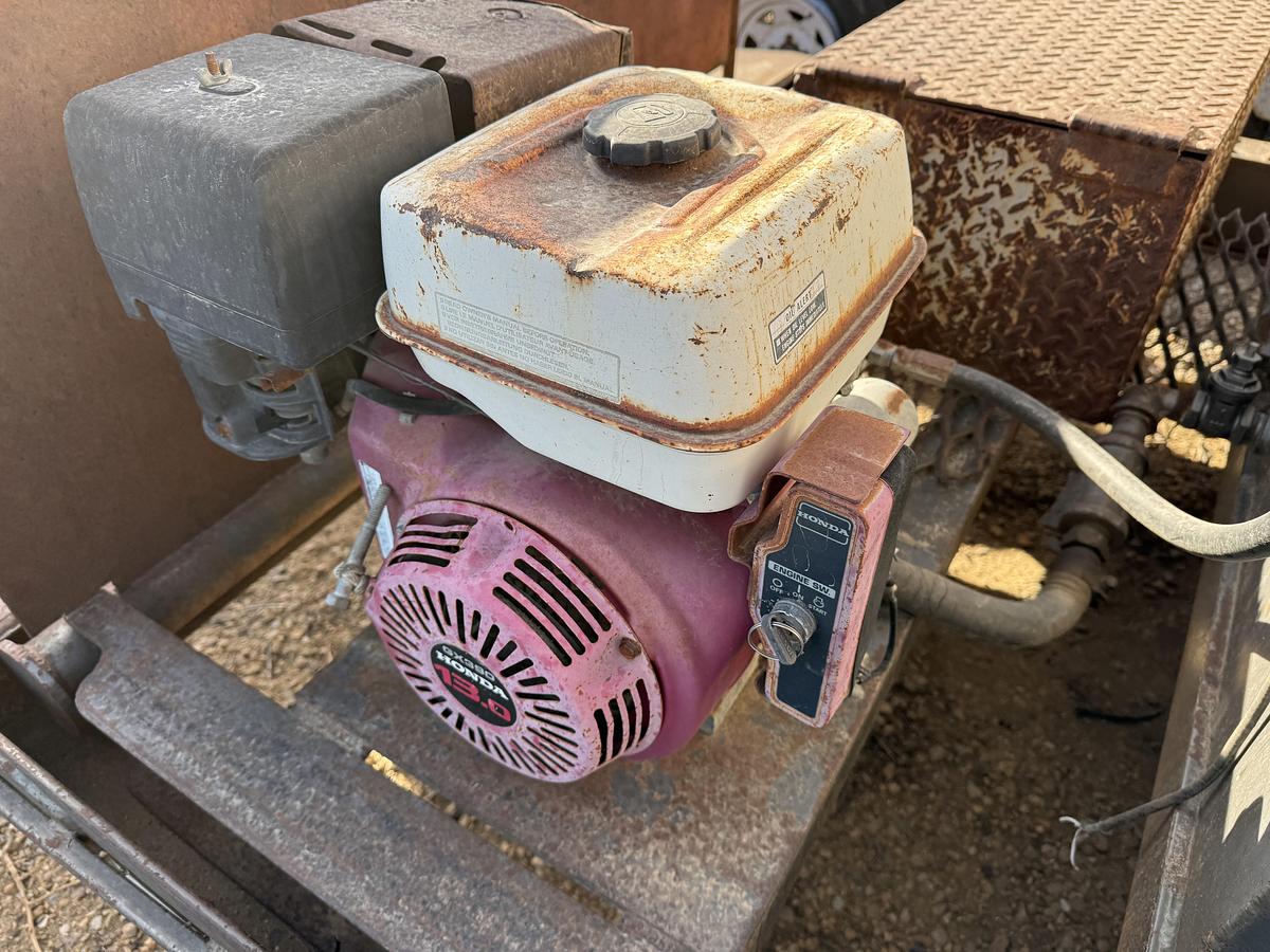 Used SHOP MADE 10’ T/A 2-STATION BUMPER PULL ACCUMULATOR TRAILER