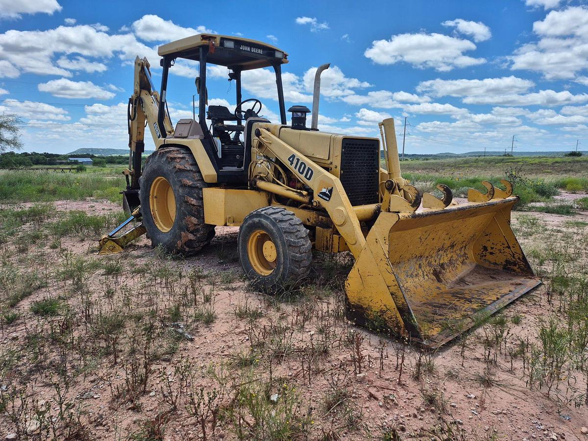 Used John Deere 410D ExtendaHoe 4x4 Backhoe