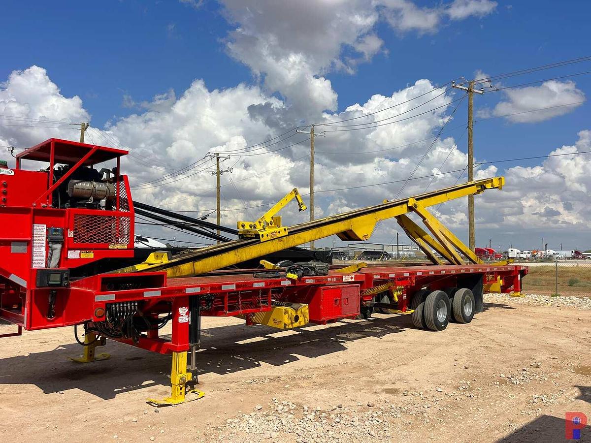 Used 2022 SERVICE KING 40’ X 102” T/A GOOSENECK HYDRAULIC PIPE HANDLER
