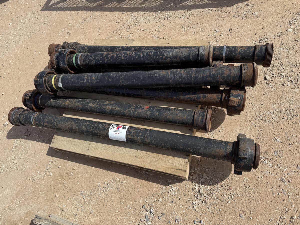 Used (30 X $) 5-PALLETS 4” X 4’L-10’L FIG 1002 10K WP FLOW IRON