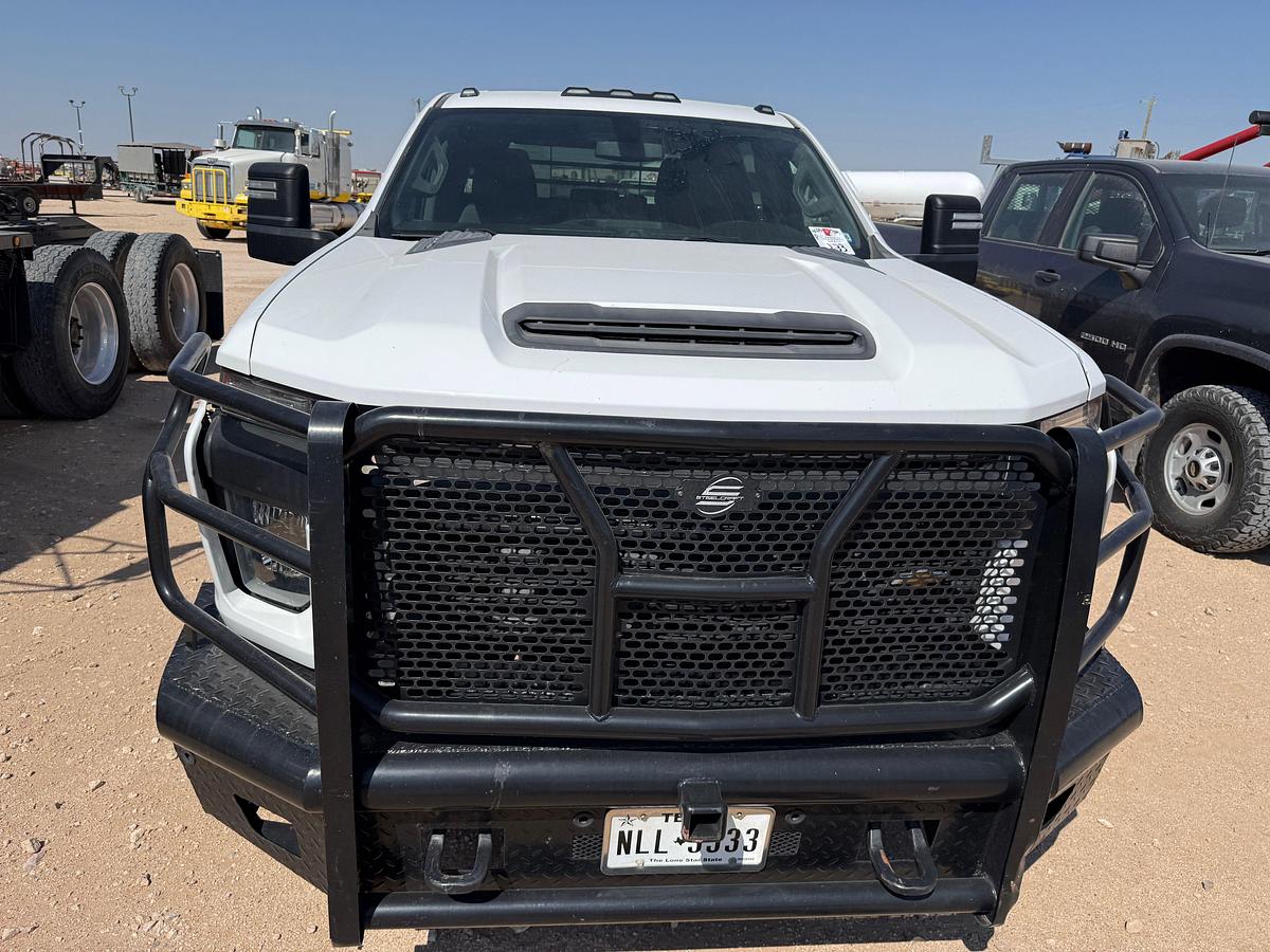 Used 2020 CHEVROLET SILVERADO 3500HD CREW CAB FLATBED TRUCK, 4X4