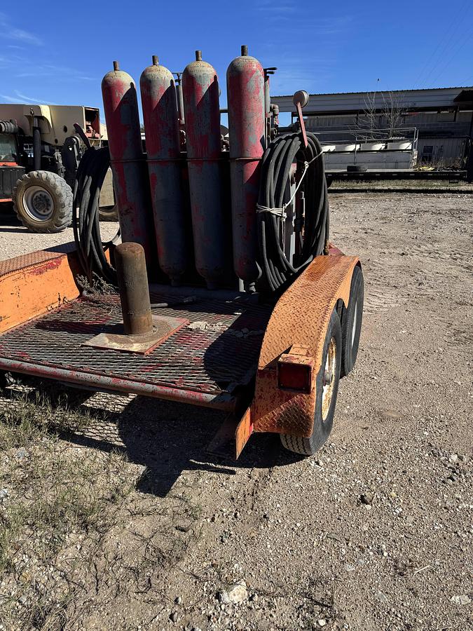 Used 2006 3 STATION 4 BOTTLE ACUMMULATOR MTD. ON T/A BP TRAILER