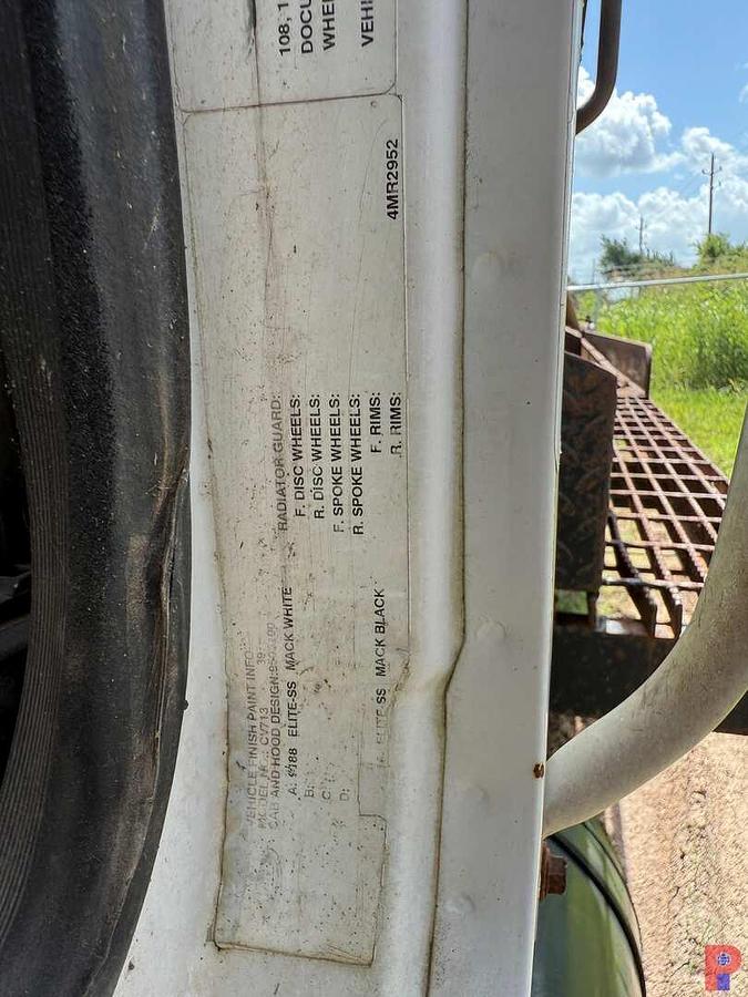 Used 2007 MACK CV713 T/A 65K GIN POLE WINCH TRUCK