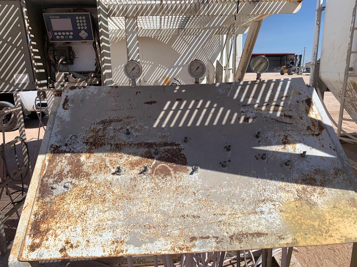 Used 16’ L x 11’ W x 12’ T Skidded Dry Bulk Storage Tank