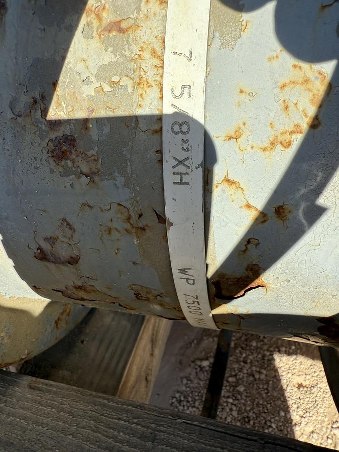 Used (3) MULTI-SIZE SINGLE PLUG CEMENT HEADS