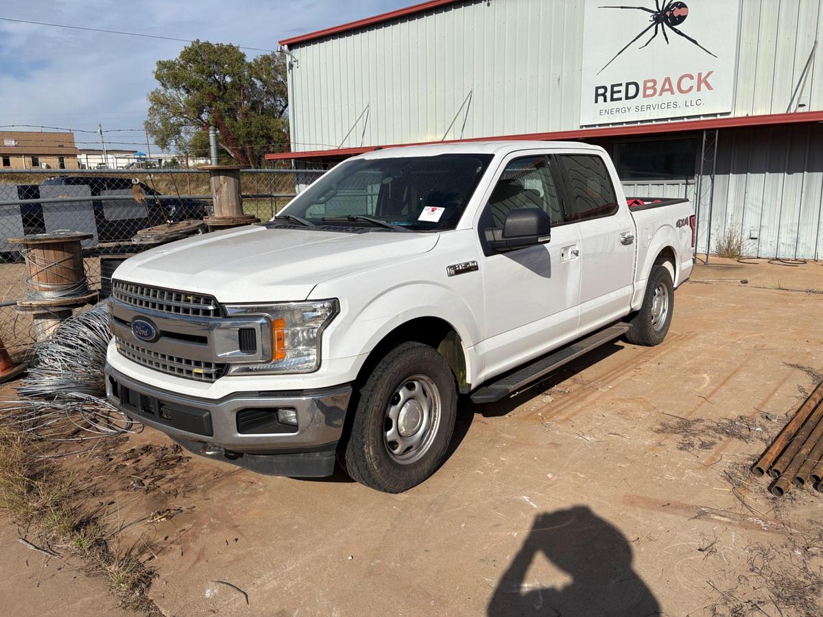 Used 2018 FORD F-150 CREW CAB PICKUP TRUCK, 4X4