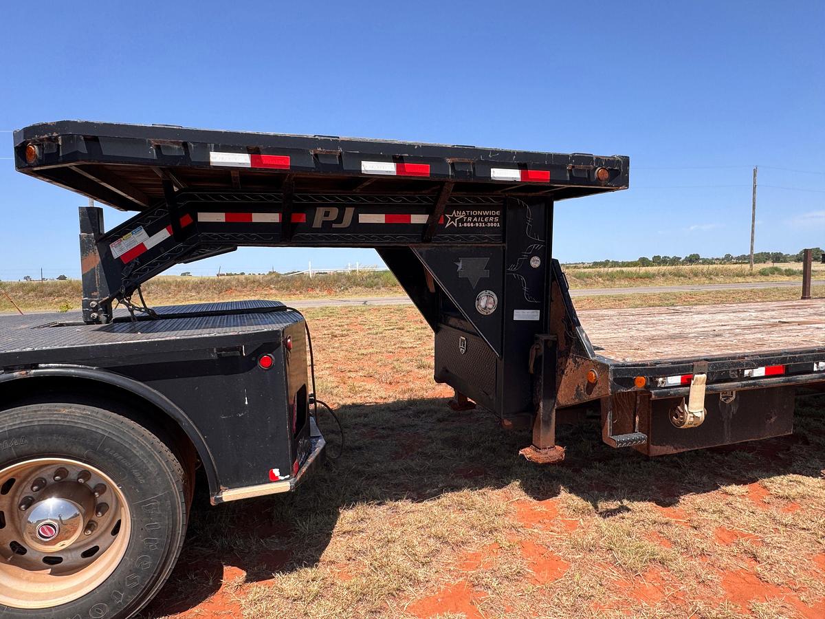 Used 2014 PJ 40' TANDEM DUAL WHEEL FLATBED TRAILER