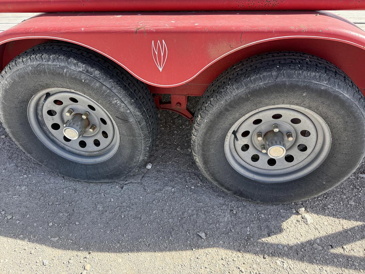 Used 2005 TEX MEX TRAILERS 16’ X 7’ T/A BUMPER PULL UTILITY TRAILER