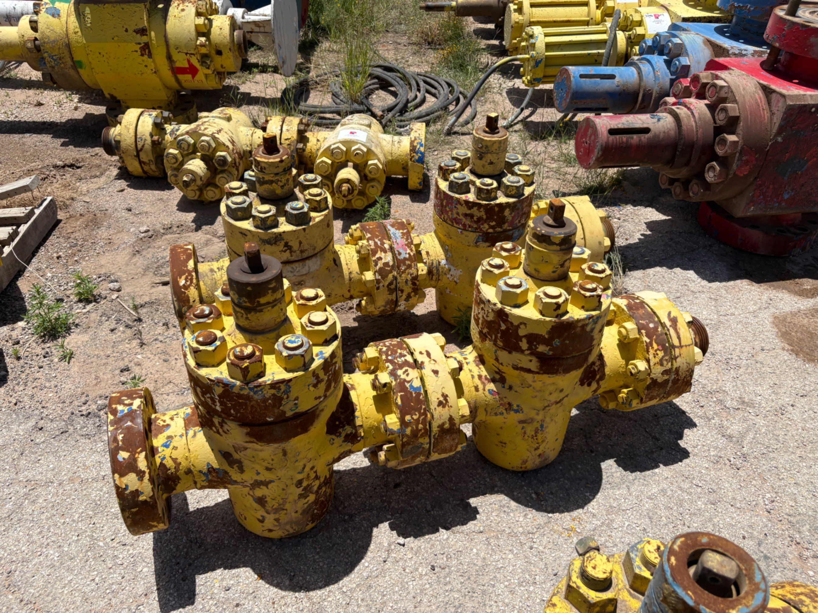 Used (10x$) (10) 4” 10k gate valves