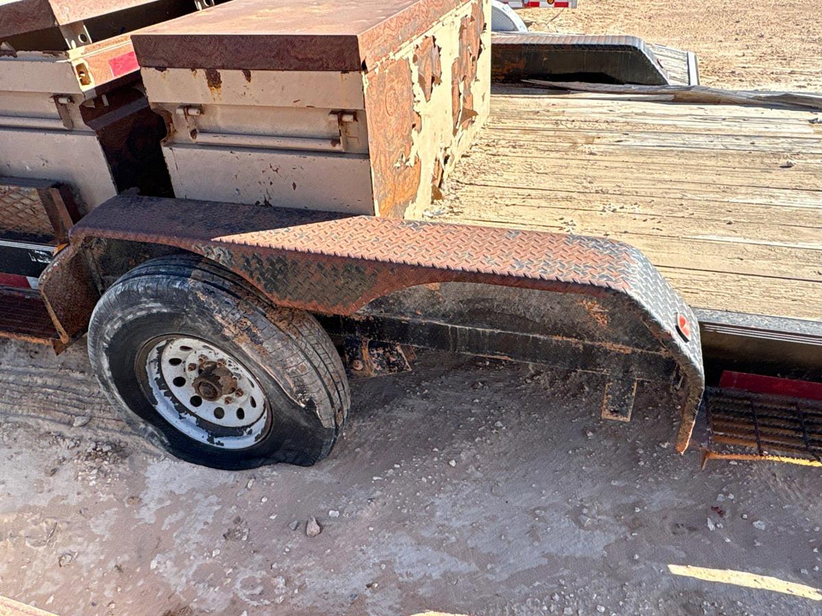 Used 2011 DIAMOND C 18’ X 7’ T/A BUMPER PULL UTILITY TRAILER