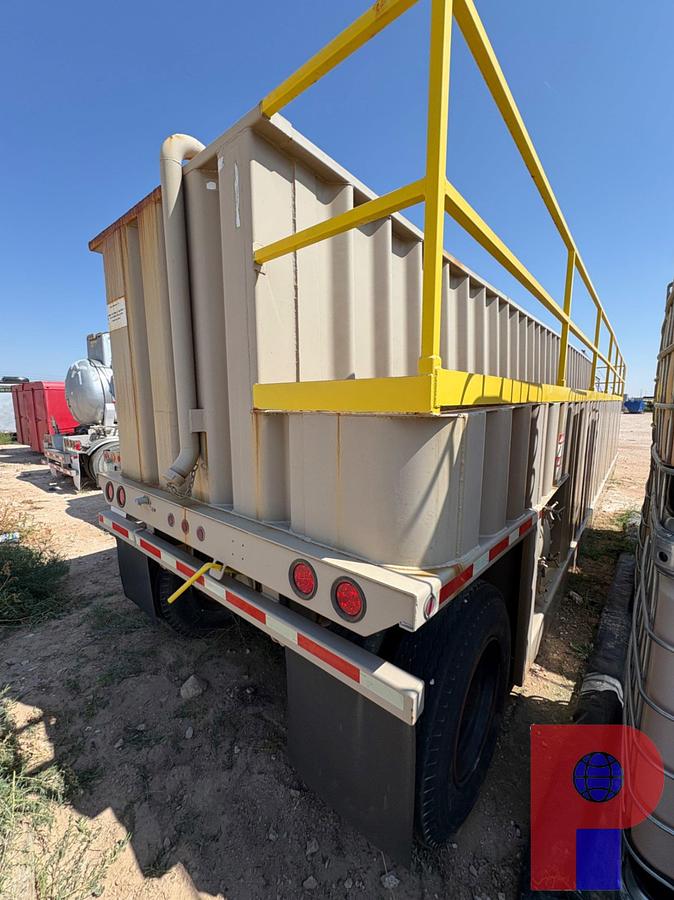 Used 42’L X 8.5’W X 9.5’H S/A OPEN TOP FRAC TANK