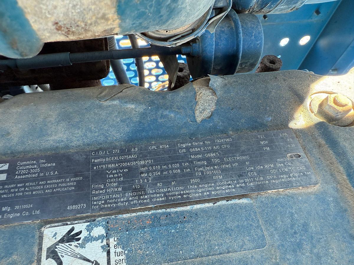 Used 2011 BOWEN S2.5 85-TON POWER SWIVEL MTD ON 2011 PRECISION PUMP T/A GOOSENECK TRAILER