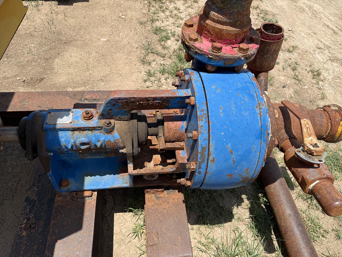 Used MCM 5x6x12” CENTRIFUGAL PUMP P/B CATERPILLAR 4-CYL TURBO DIESEL ENGINE, SKIDDED