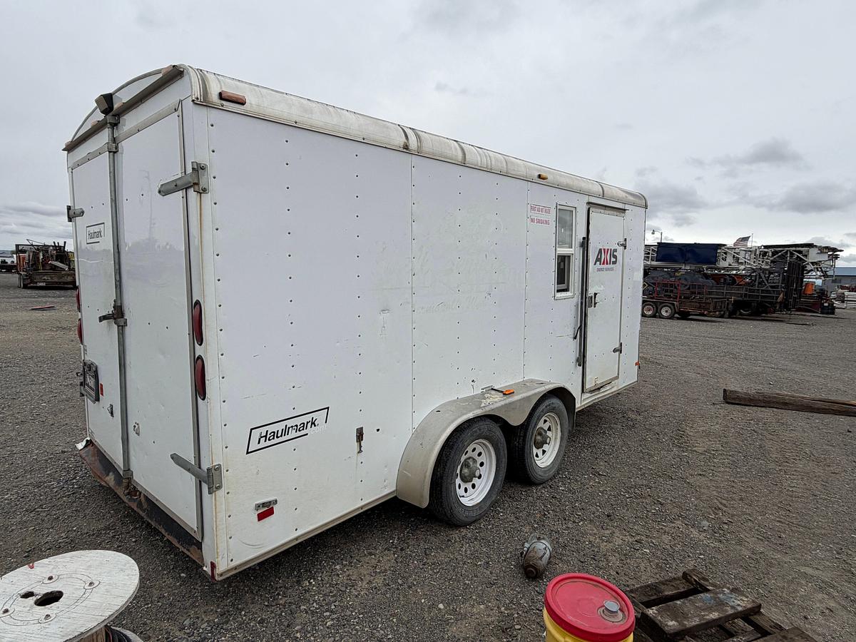 Used 2006 Haulmark 16’ t/a BP Dog House Trailer