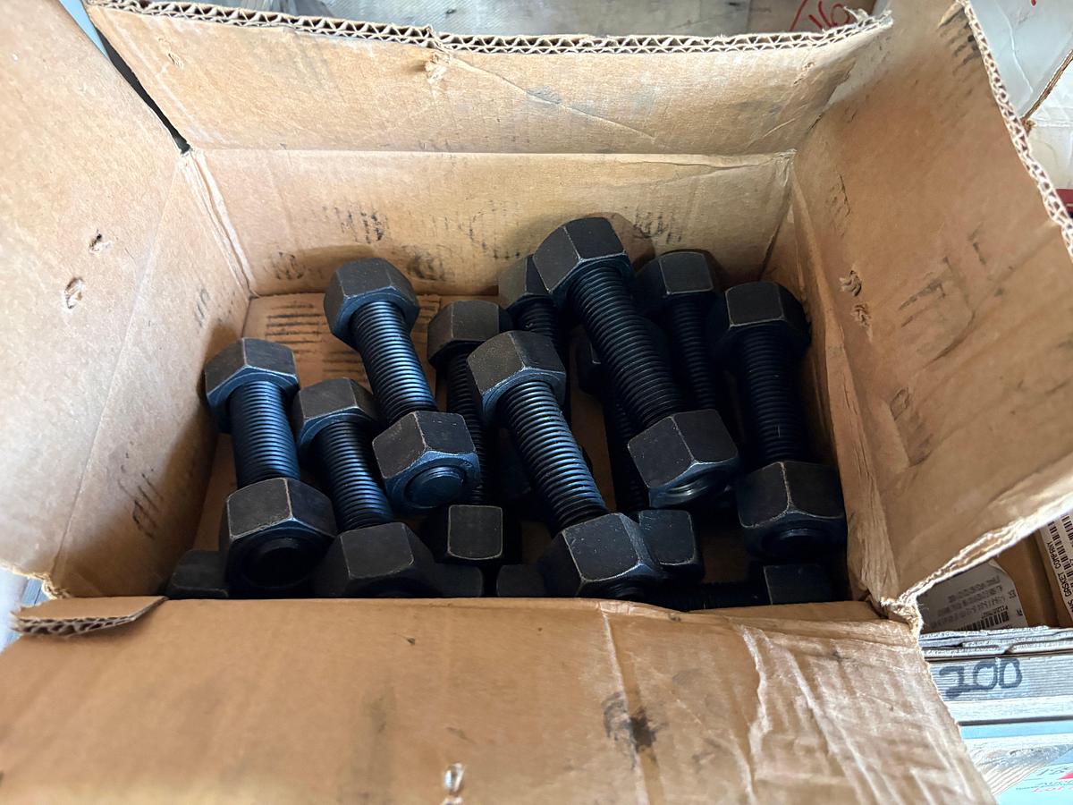 Used Crate of 1-1/4” x 5-3/4” & 1-1/8” x 5-3/4” pad studs