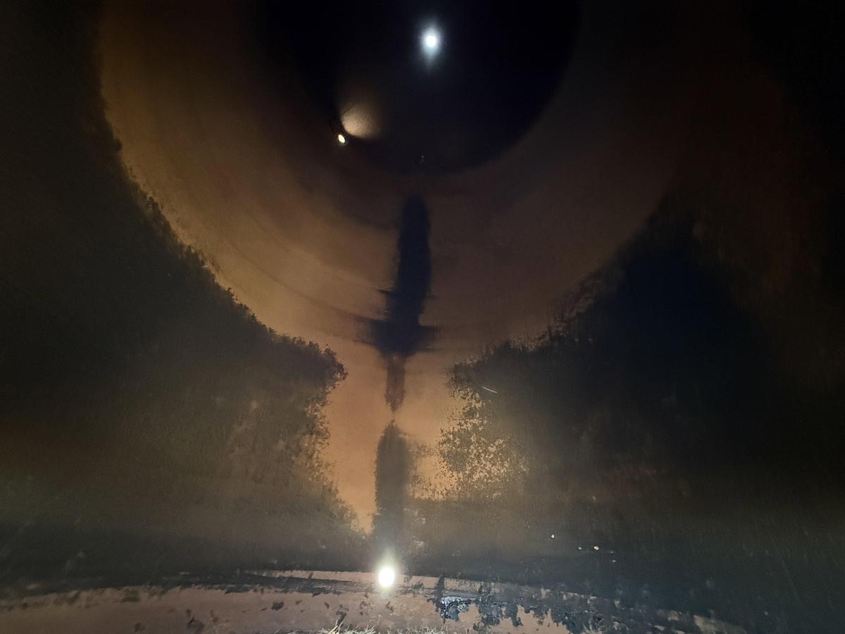 Used 1988 PERMIAN TANK & MANUFACTURING CO. 12’ DIA X 20’ H 400 BBL CRUDE OIL STORAGE TANK