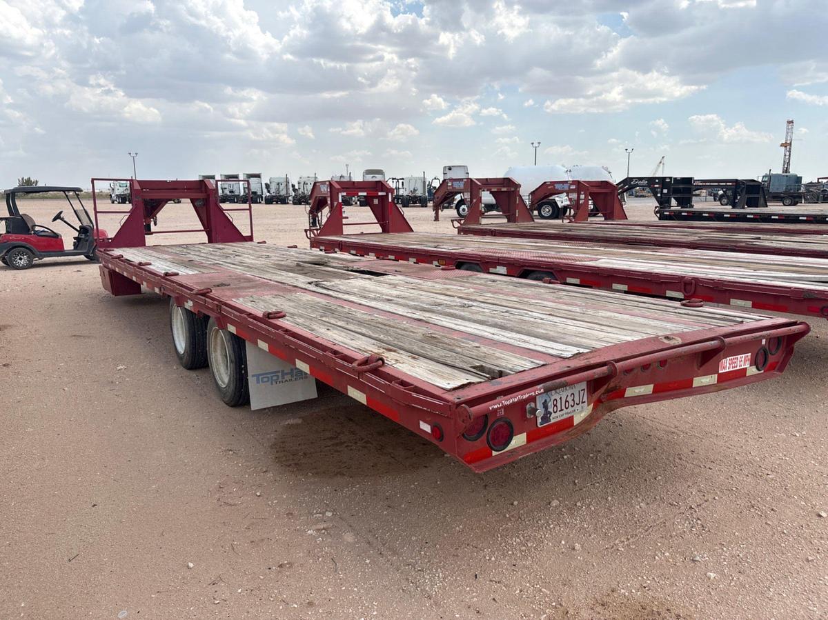 Used 2014 TOP HAT TRAILERS 30’ X 102” T/A GOOSENECK TRAILER