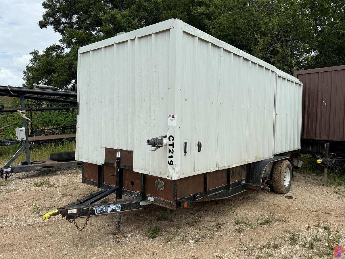 Used TEXAS BRAGG 16’ T/A BUMPER PULL COOL DOWN TRAILER