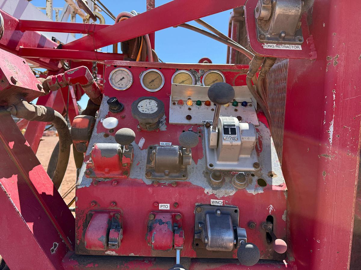 Used 1984 CRANE CARRIER W5384A DD 108’-267K 5-AXLE WELL SERVICE WORKOVER RIG