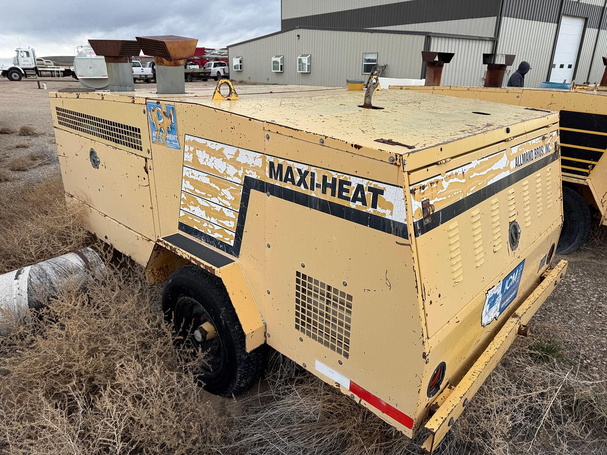 Used ALLMAND BROS MAXI-HEAT MODEL MH-TL16 TOWABLE HEATER