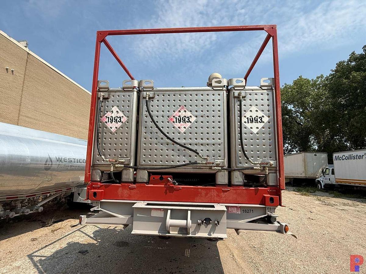 Used 2013 PEERLESS 47’ SPREAD AXLE CHASSIS TRAILER