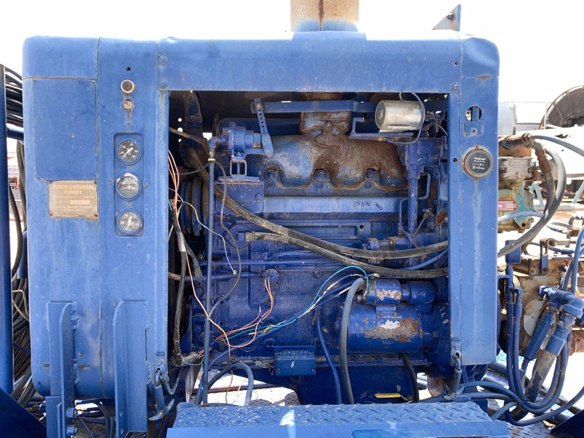 Used BOWEN 2.5 85ton HYDRAULIC POWER SWIVEL GOOSENECK TRAILER