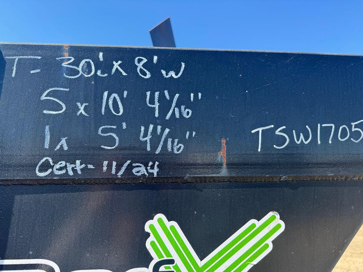 Used 2017 STEWART WIRELINE LUBRICATOR WITH BOP TRAILER