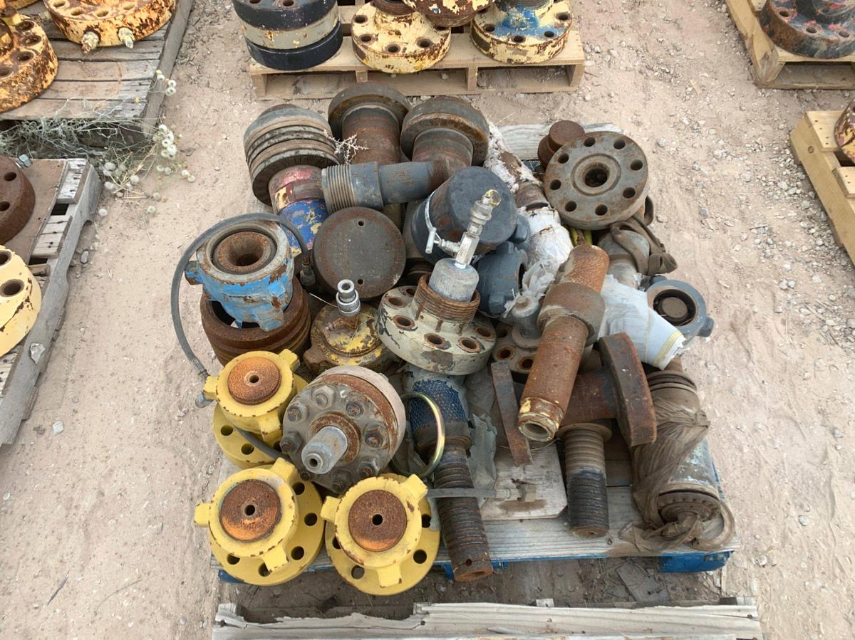 Used (5) Pallets of Assorted 3” to 4” 10k Weco Flanges