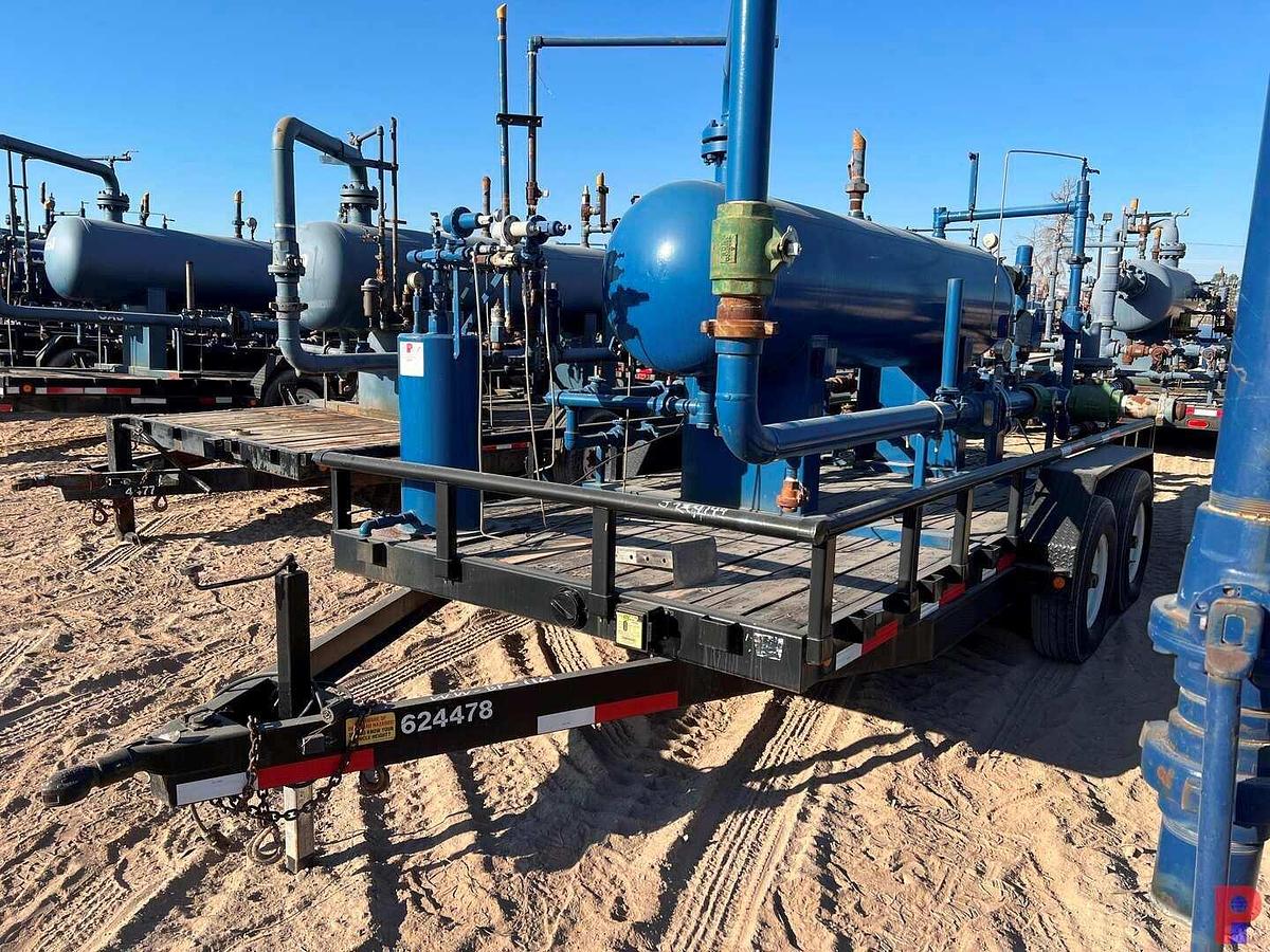 Used TRLR MTD 10’ X 30” 1440PSI HORIZONTAL SEPARATOR