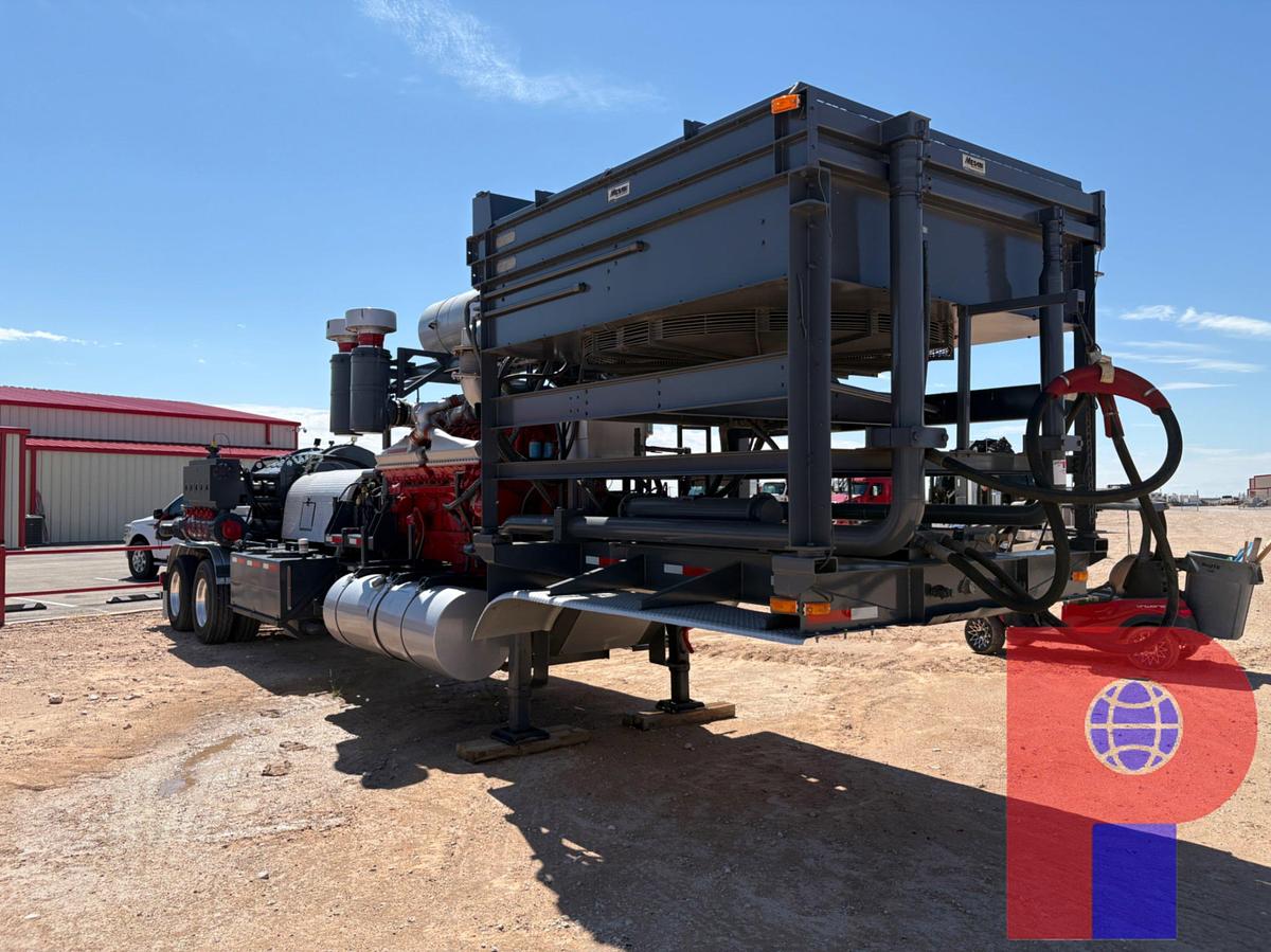 Used 2018 SPM 2500HP 15,000PSI T/A FRAC PUMP TRAILER