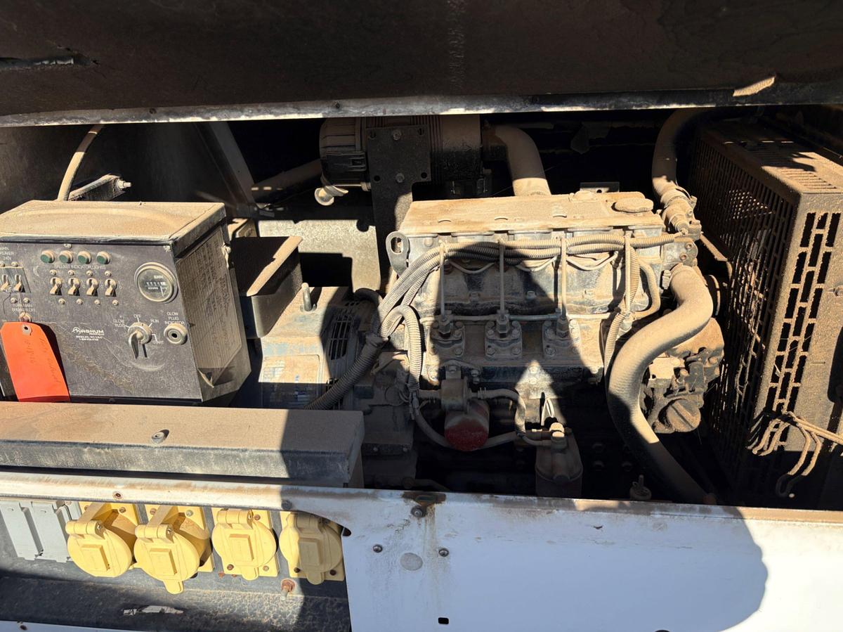 Used 2008 MAGNUM TRAILERS MLT4200 T/A BUMPER PULL 19KW LIGHT TOWER COMBO TRAILER