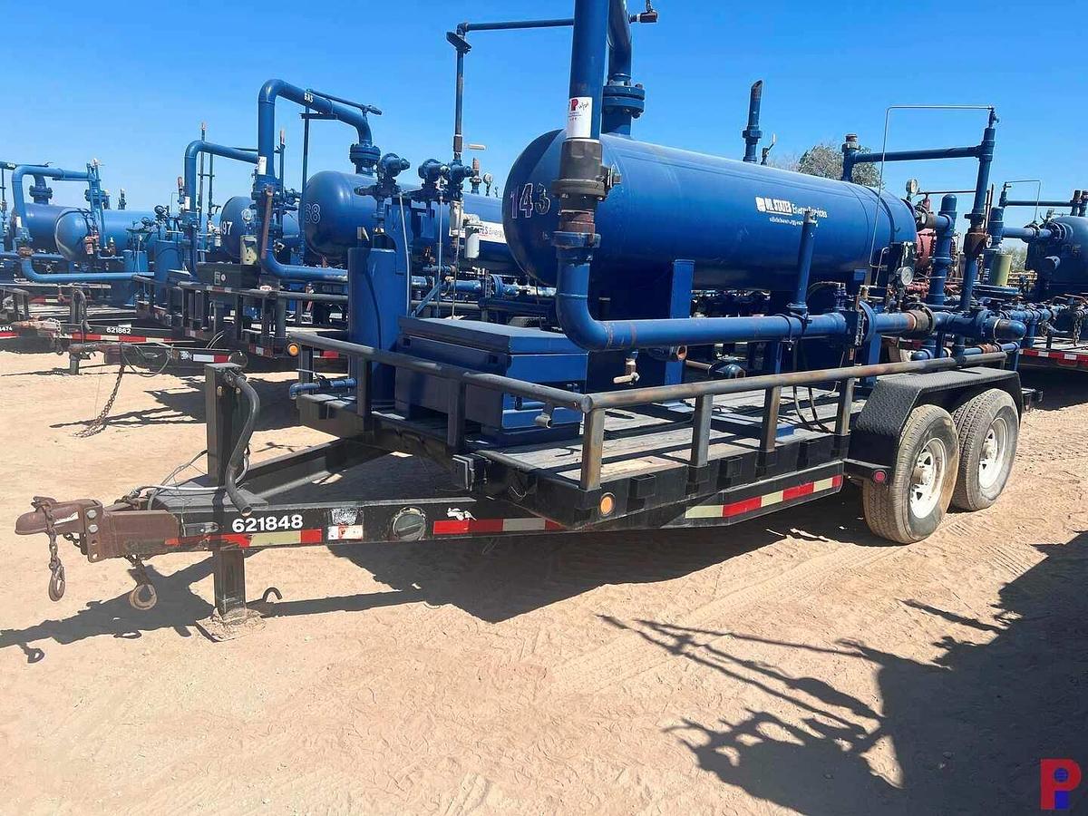 Used TRLR MTD 10’ X 30” 1440PSI HORIZONTAL SEPARATOR