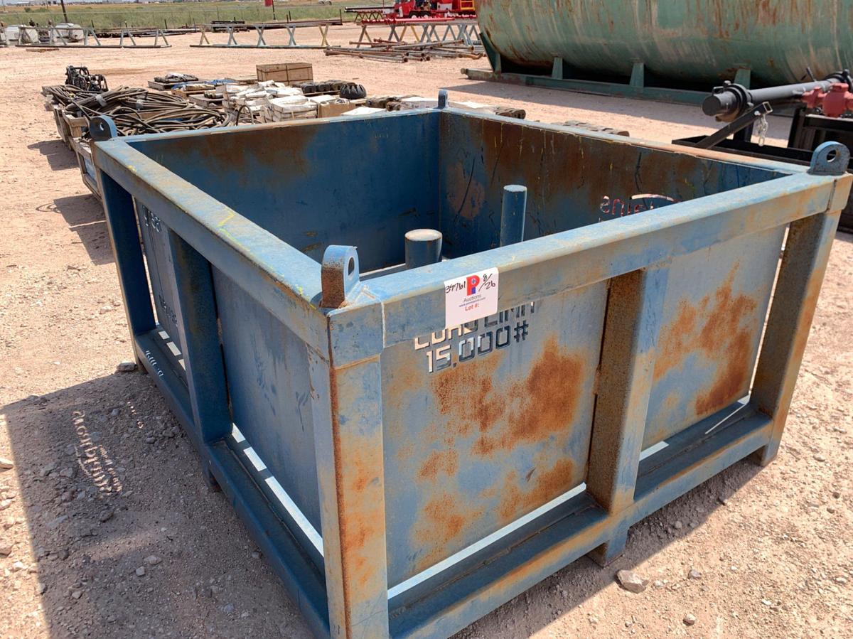 Used 80” x 68” x 40” Tool Transport Basket