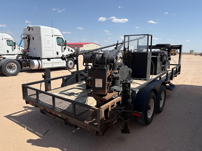 Used SHOPBUILT 20’ X 7’ T/A GOOSENECK WIRELINE TRAILER