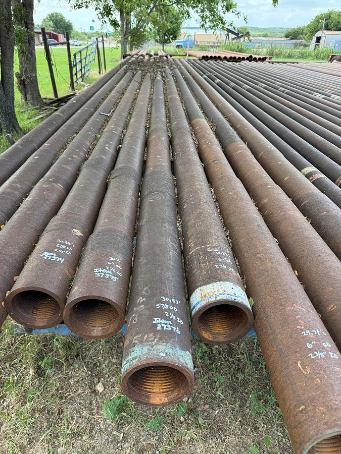 Used 5-7/8”OD x 2-1/2”ID x 30.57’L 4-1/2”XH SGL RECESSED HB SLICK DRILL COLLAR