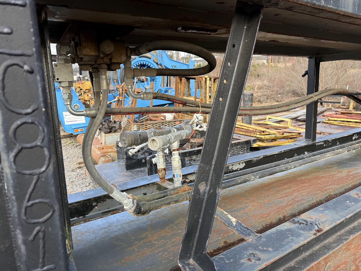 Used (1) 40’L  X 42”W & (1) 40’L X 32”W HYDRAULIC CATWALKS SKIDDED (NO POWER)