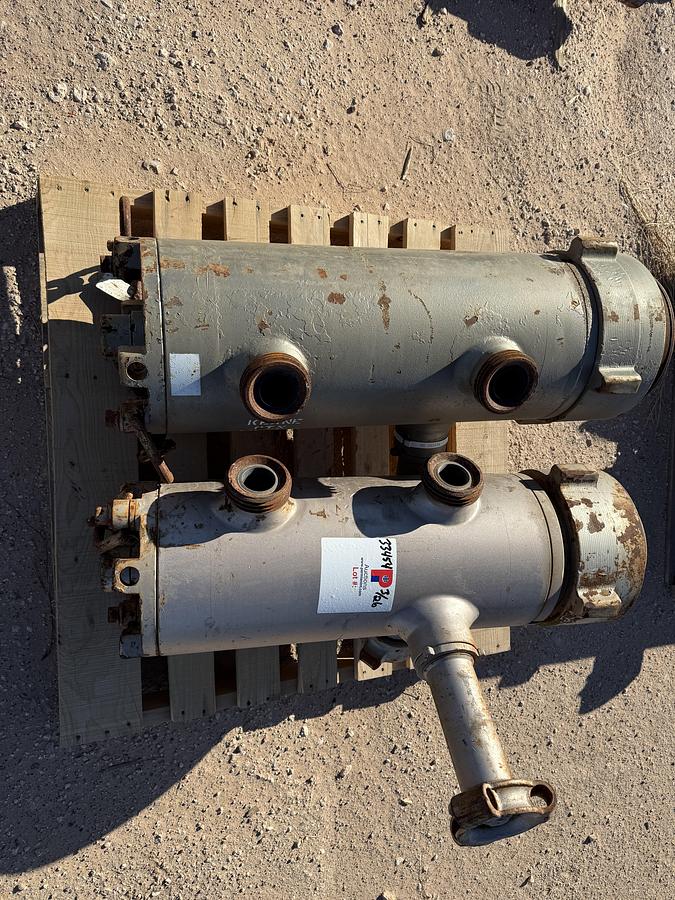 Used (2) MULTI-SIZE SINGLE PLUG CEMENT HEADS