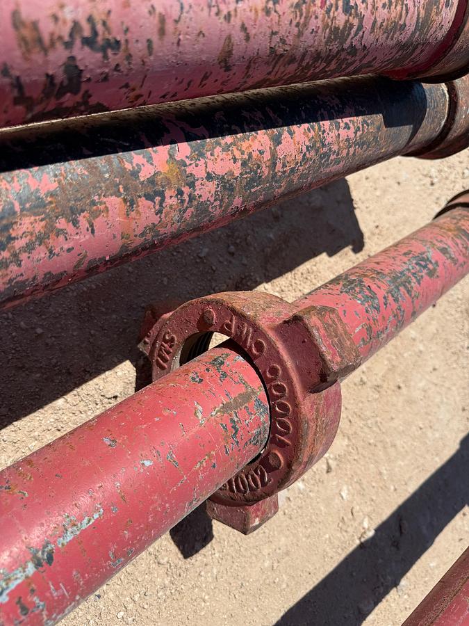 Used (5 X $) 3” X 10’L FIG 1002 10K WP FLOW IRON