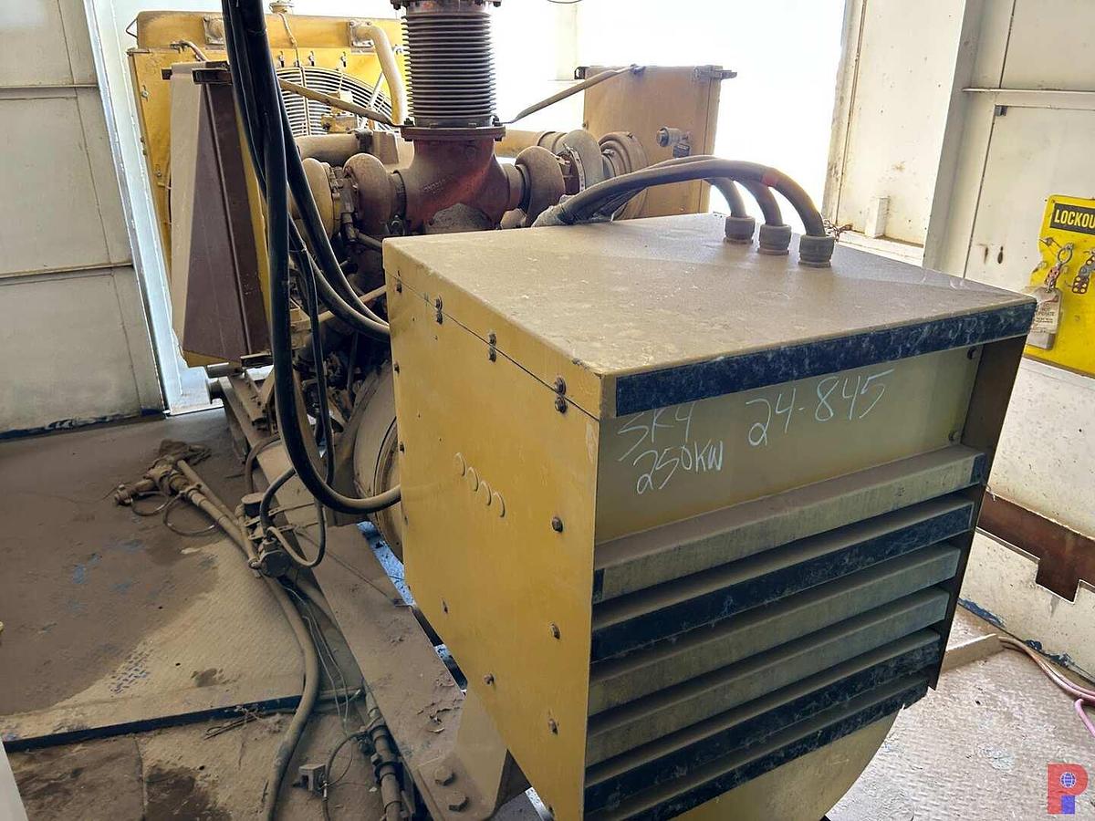 Used GENHOUSE W/ (2) 250 KW GENERATORS P/B CAT 3412 ENGINES