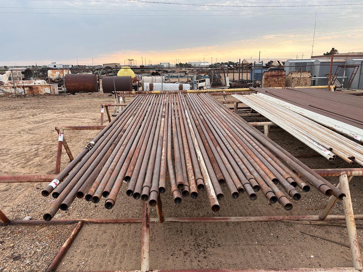 Used (36 jts) 2-3/8” x 25’L pipe