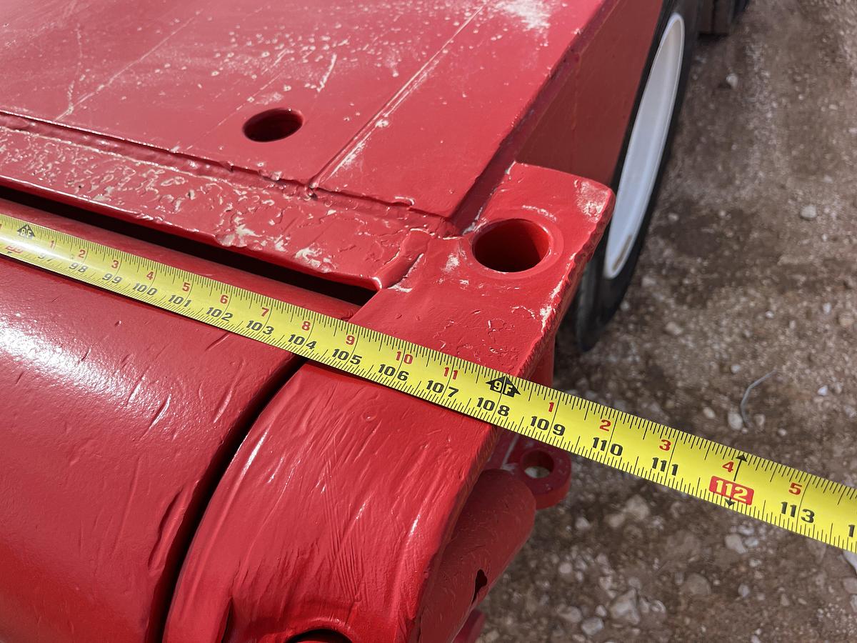 Used 2011 ASPEN 5-AXLE SCISSOR NECK OILFIELD LOWBOY TRAILER