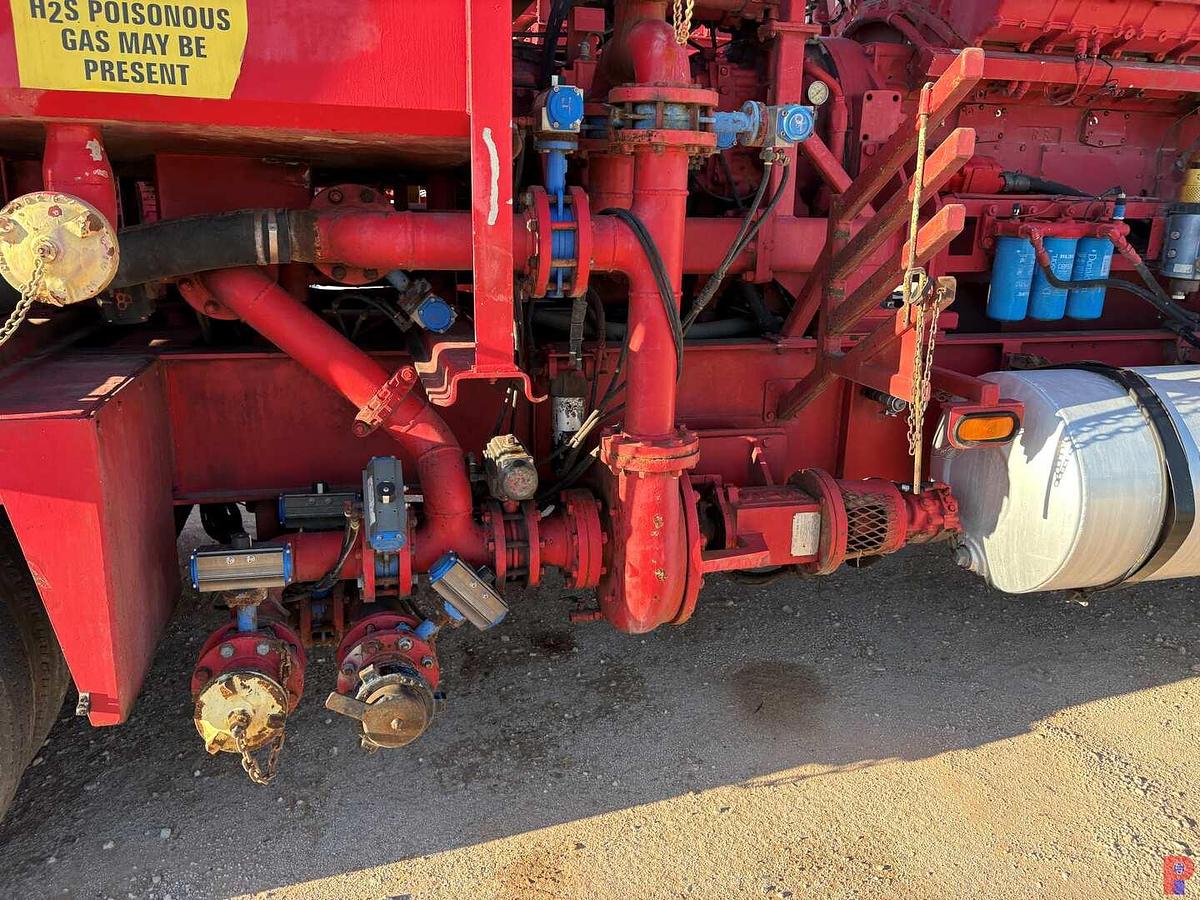 Used 2011 BLACKSTONE TRAILER MFG 3-AXLE FRAC PUMP TRAILER