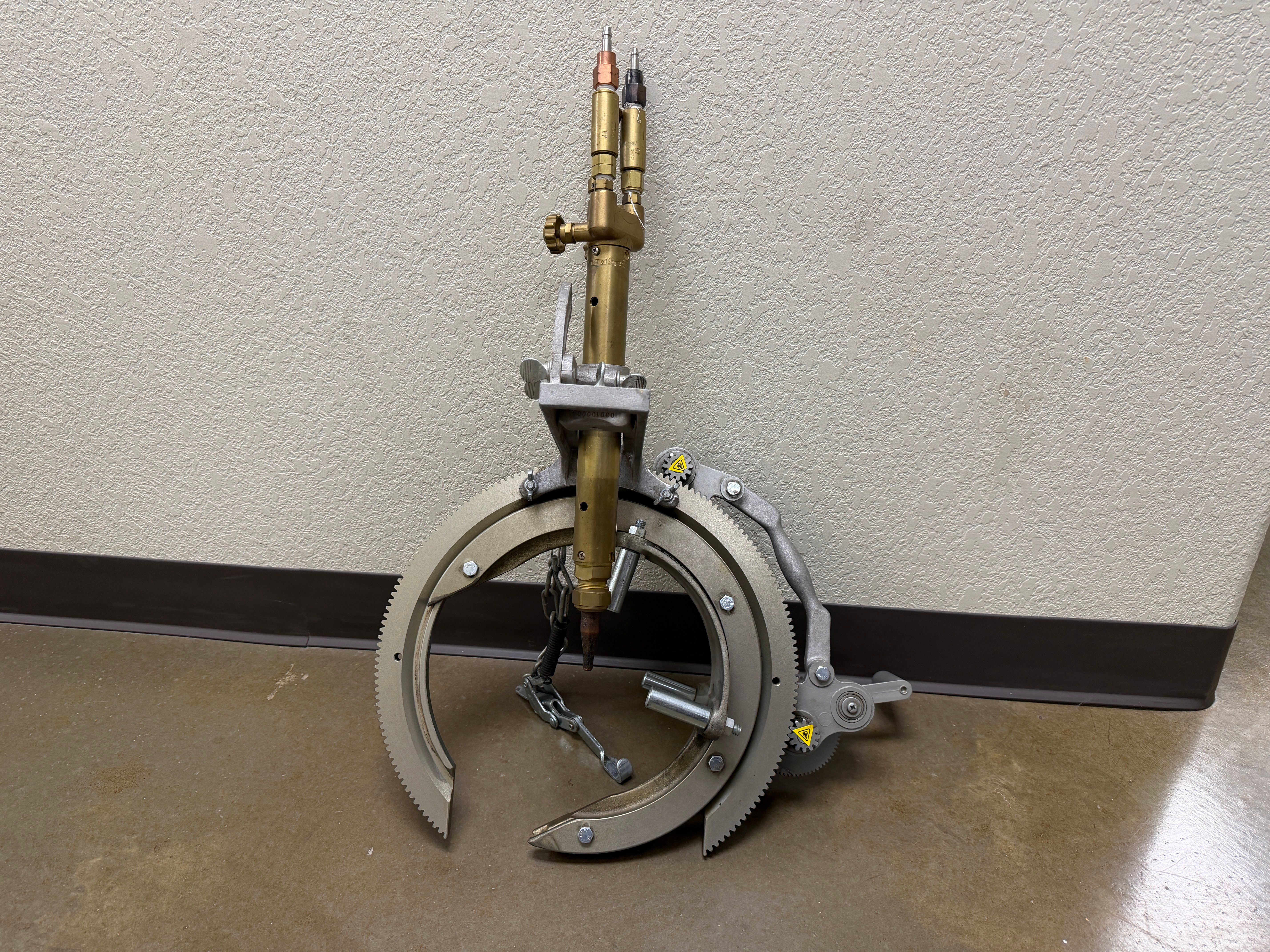 Used Mathey Dearman 3in to 8in Salddle Machine w/ Victor Torch