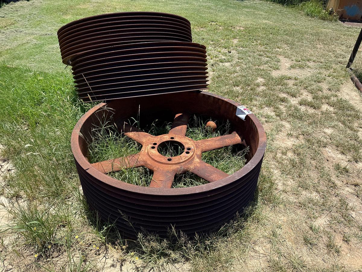 Used (3) ASSORTED BULL WHEELS F/ MUD PUMPS (See Description)