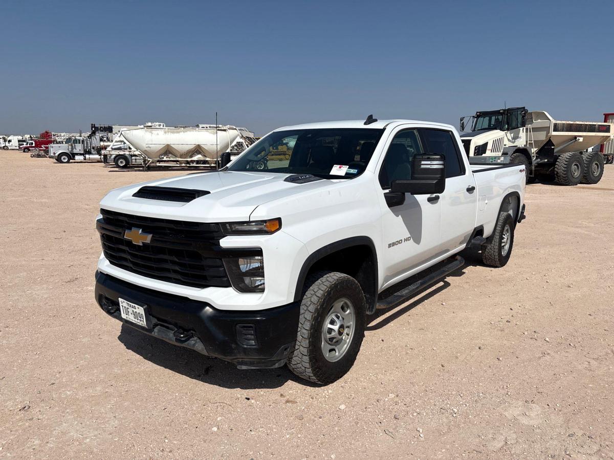 Used 2024 CHEVROLET SILVERADO 2500HD CREW CAB PICKUP TRUCK, 4X4
