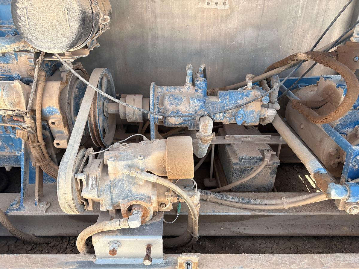 Used STS 24’ x 101” T/A GOOSENECK GREASE INJECTION TRAILER