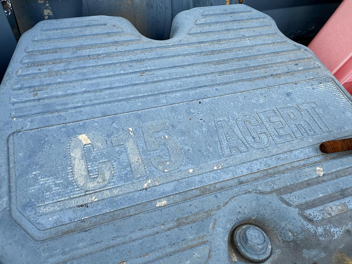 Used KERR T60WS 600 HP TRIPLEX WELL SERVICE PUMP SKIDDED P/B CATERPILLAR C15